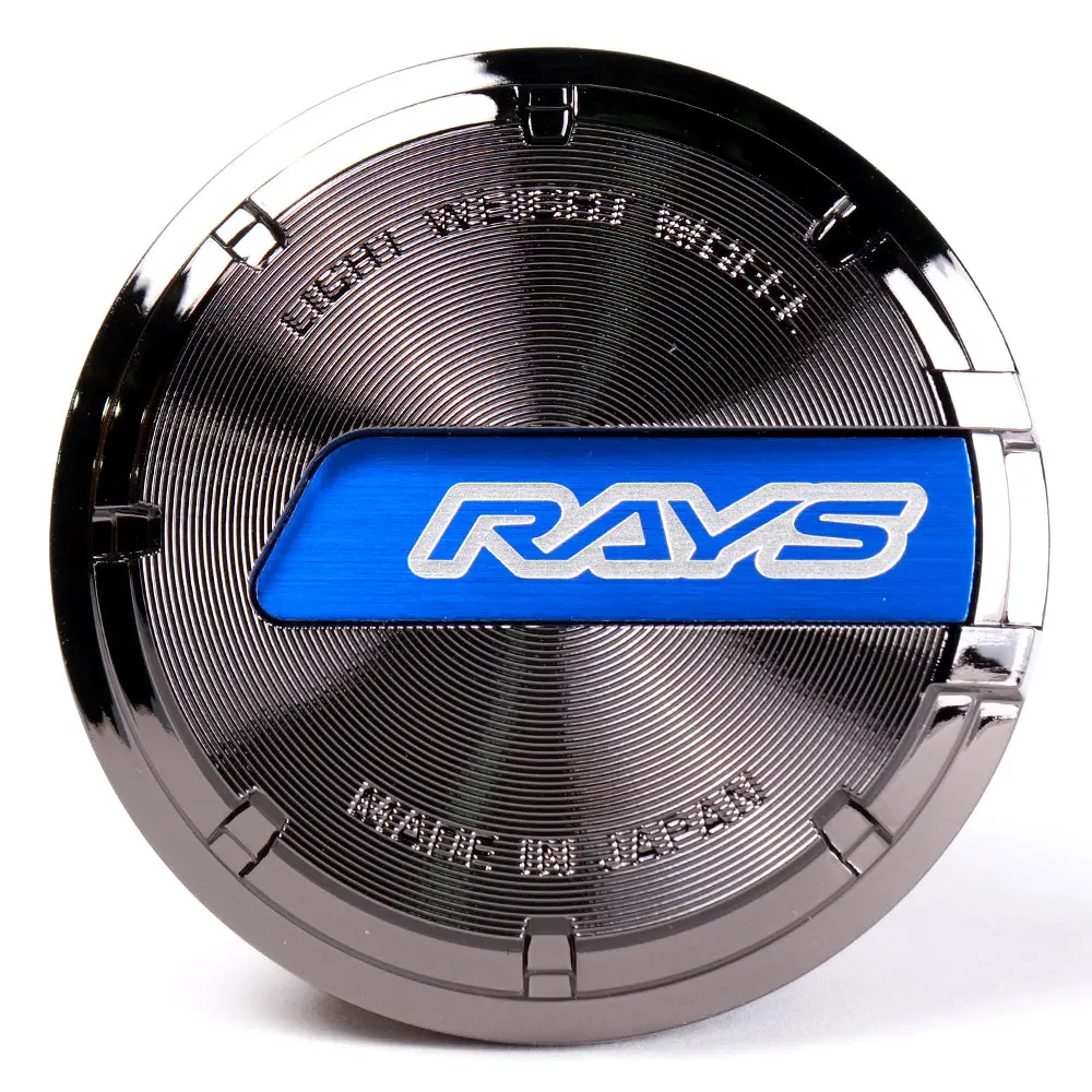 Rays Gram Lights Gl Center Cap - Blue / Black Chrome 1