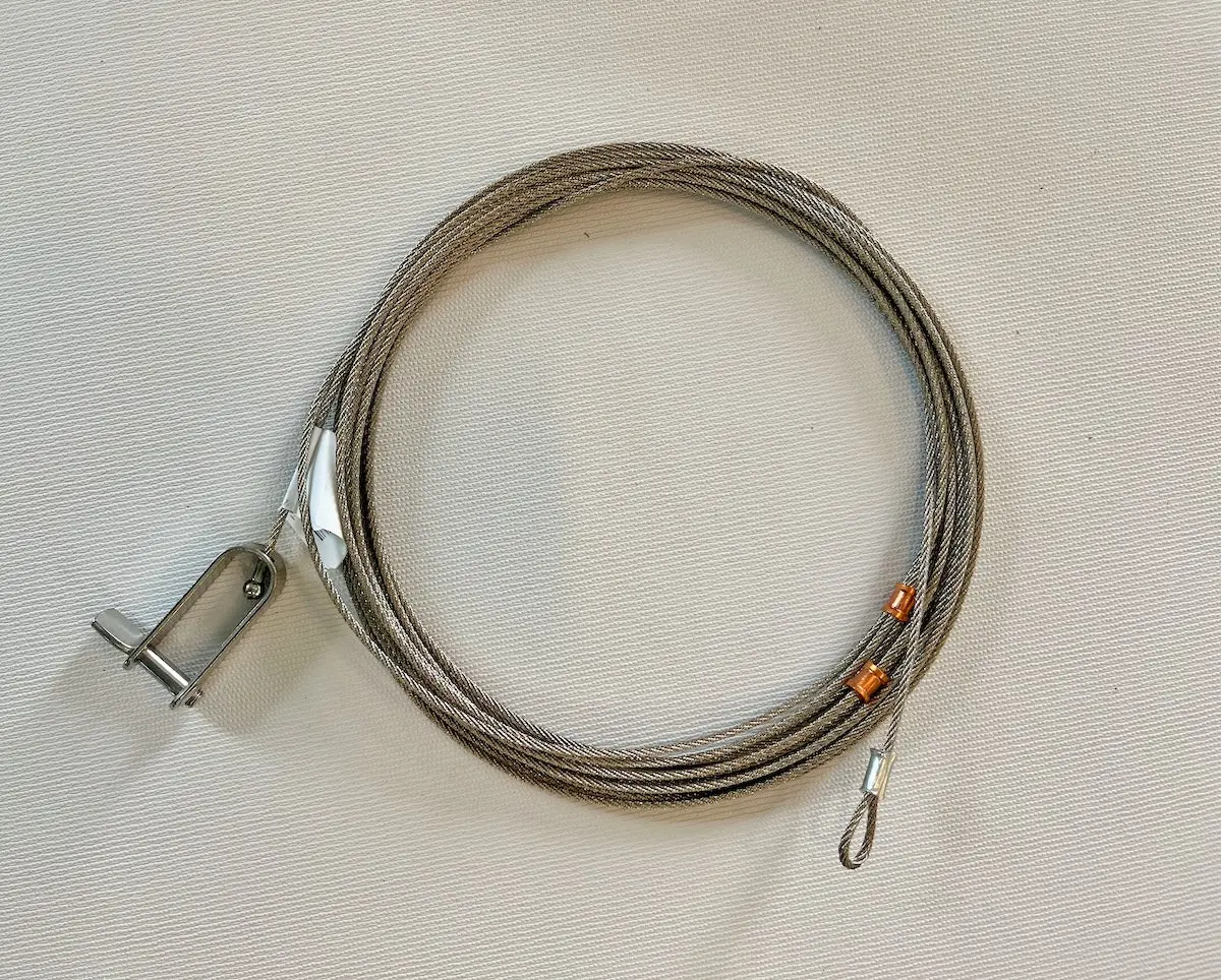 Hobie 16 Main Halyard Wire - All Aluminum Mast 1