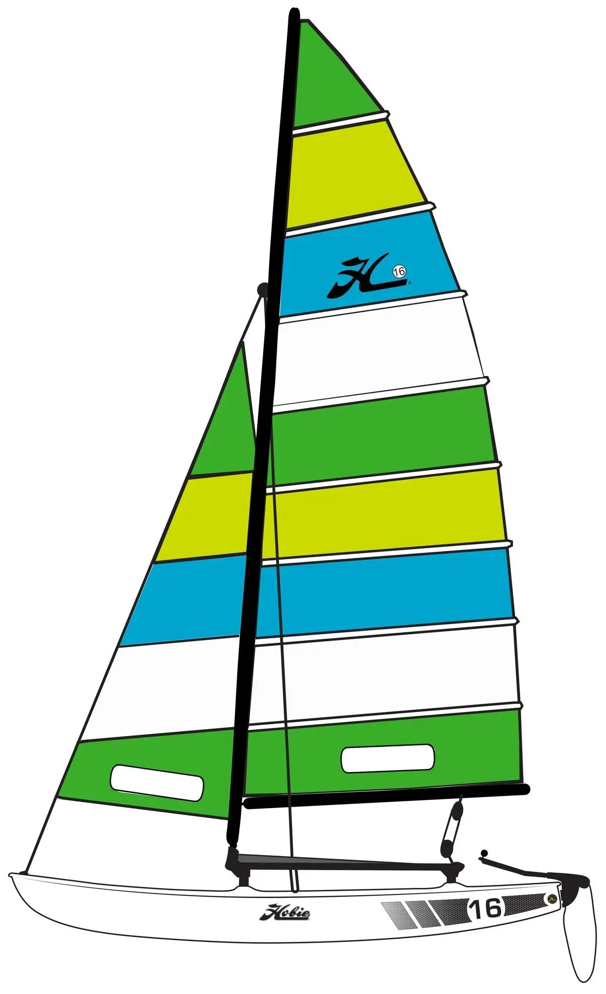 Hobie 16 Sail Set - Mistral 1