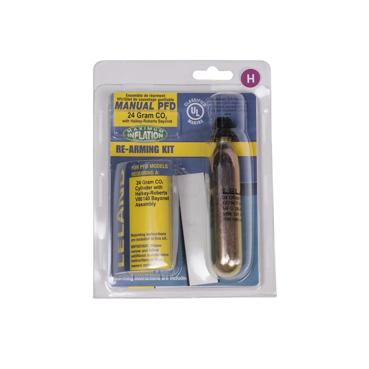 Inflatable Pfd Rearm Kit - 24Oz 1