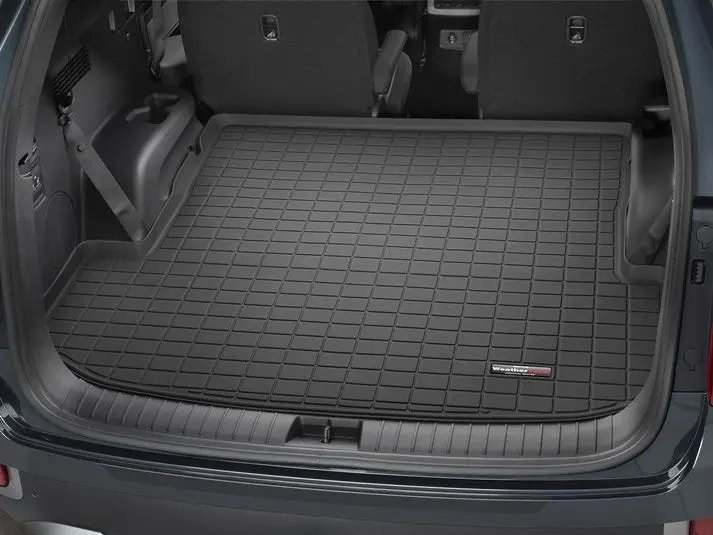 Alfombra Weathertech Para Hyundai Palisade 2020-2022. Incluye: Cargo Liner Para El Baul En Color Negro. 1
