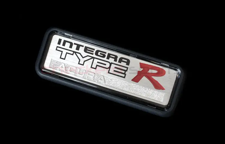 Dc2 Acura Type R Armrest Badge 1