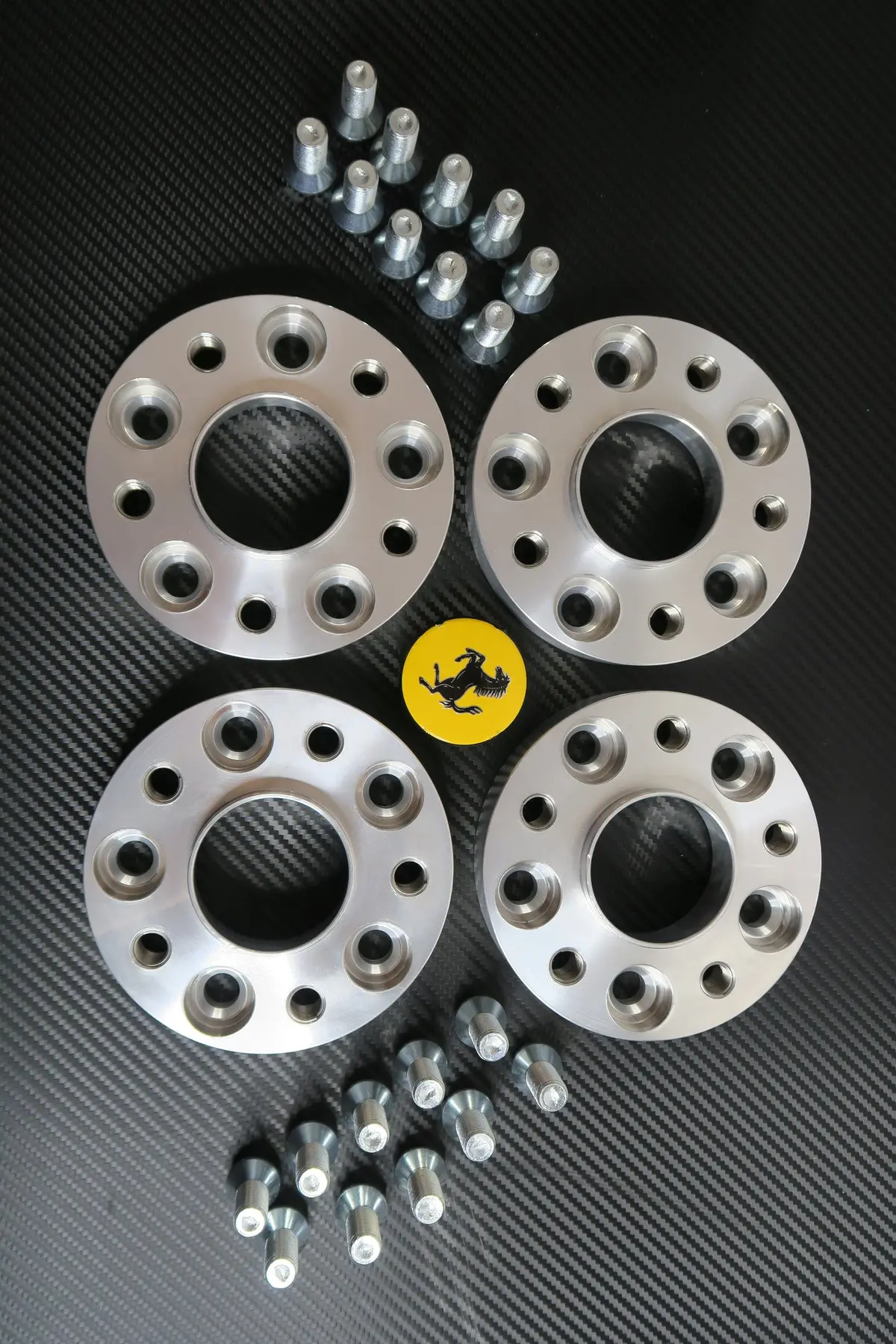 Ferrari 458 Wheel Spacer Kit To Flush Mount Standard Wheels ( Cnc ) 1