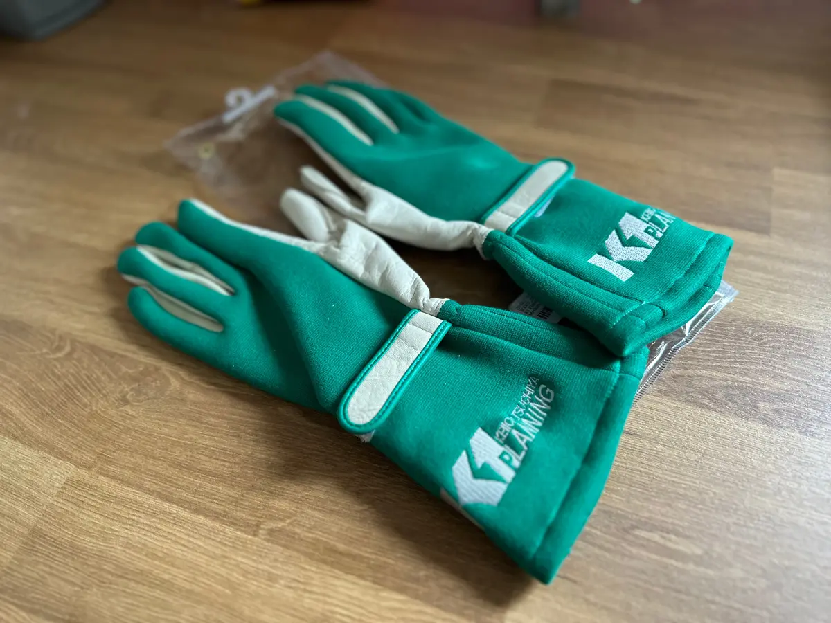 Keiichi Tsuchiya K1 Planning Gloves Green - Medium 1