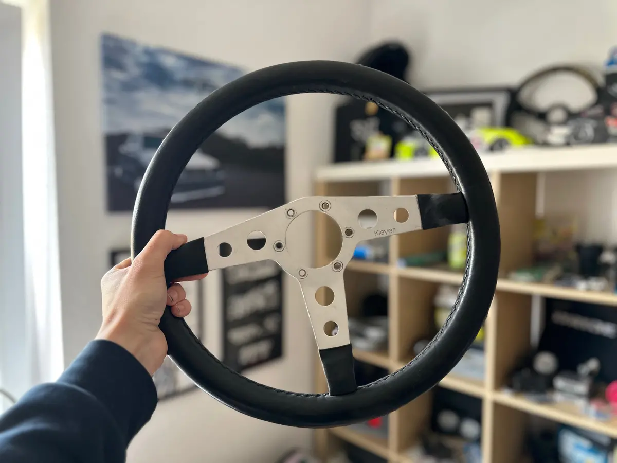 Kleyer 360Mm Leather Steering Wheel 1