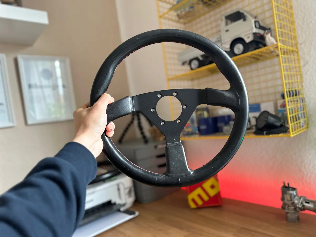 Nardi Votex Vo 350 Leather Steering Wheel 1