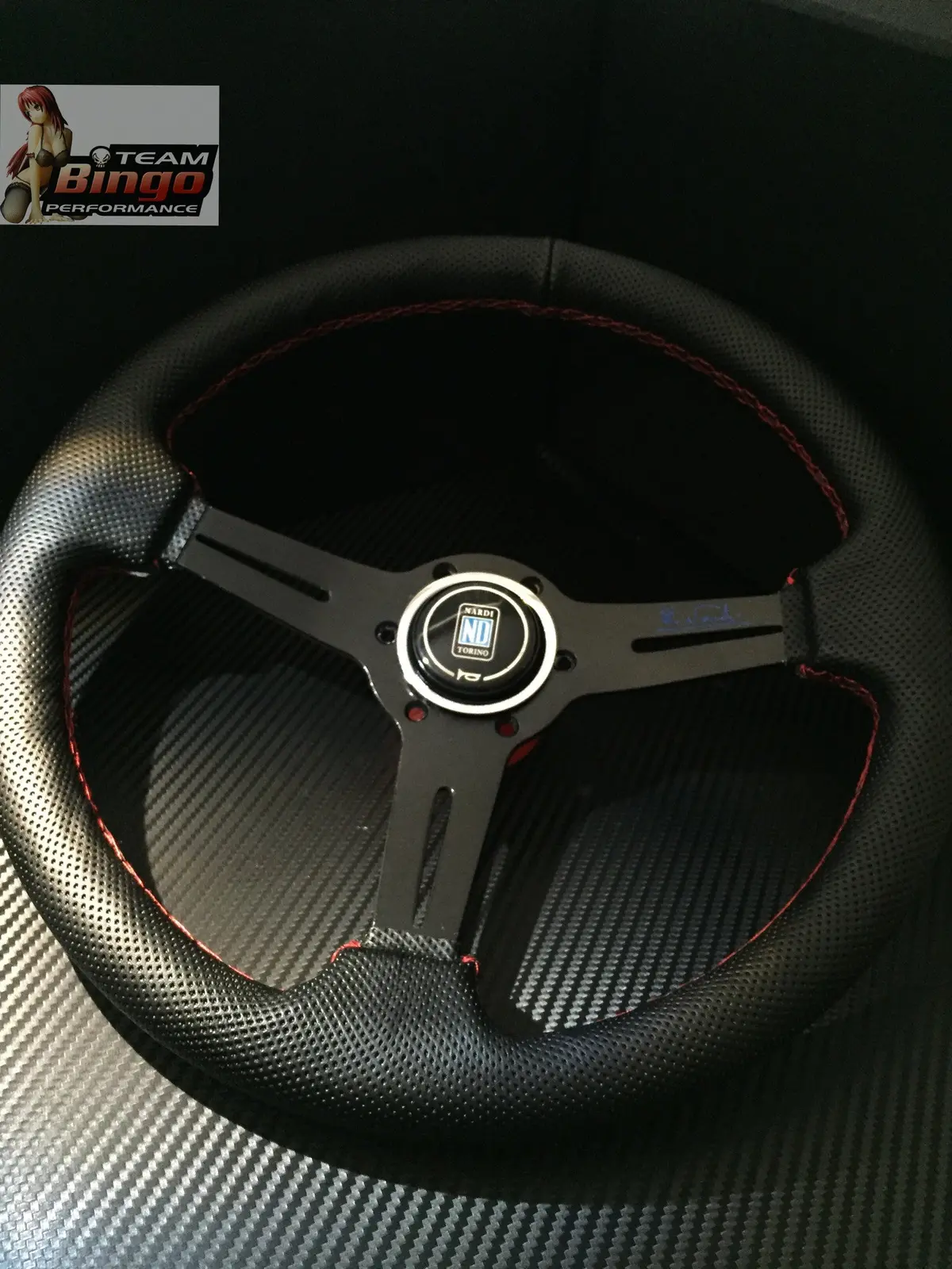 Nardi Torino Leather Steering Wheel 350Mm Jdm 1