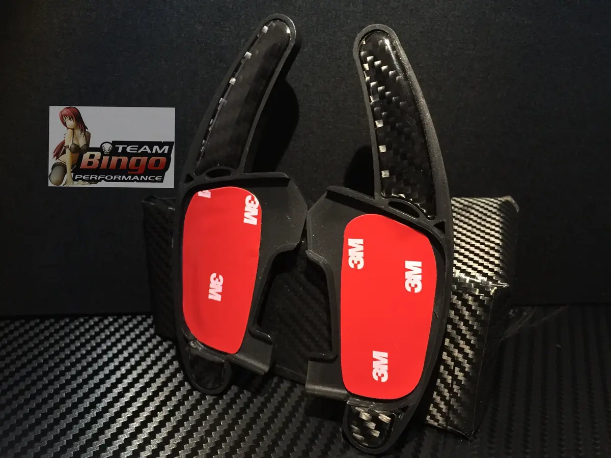Vw Golf 7 Scirocco Mk7 Carbon Fibre Dsg Paddle Shifter Shift Extension R Gti 1