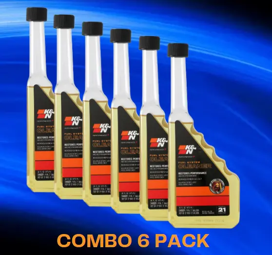 Combo Con 6 Unds De Limpia Inyectores Y Sistema De Combustion K&N 16 Oz 1
