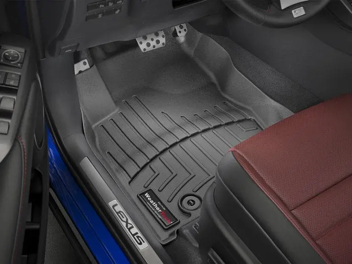 Alfombra Weathertech Para Lexus Nx 2015-2021 Kit Con Floorliner 1Ra Y 2Da Fila En Color Negro. 1