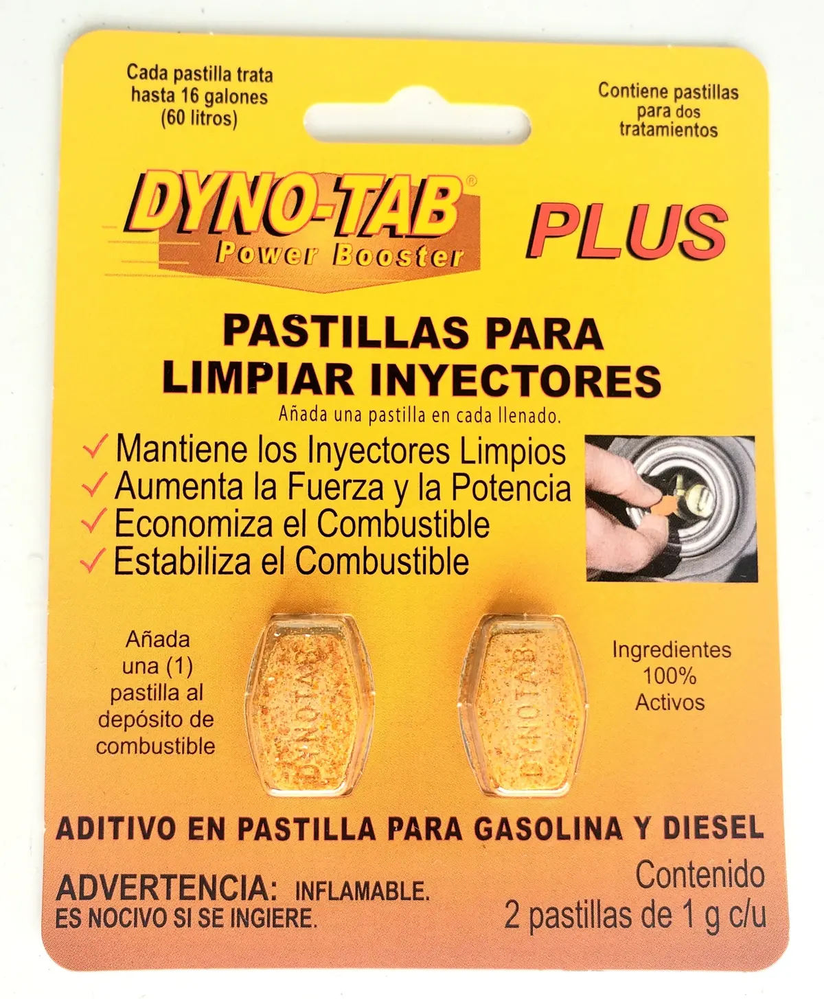 Limpia Inyectores Dyno Plus 1