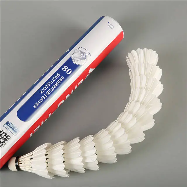 Lingmei 80 Badminton Shuttlecocks (Goose Feather) 1