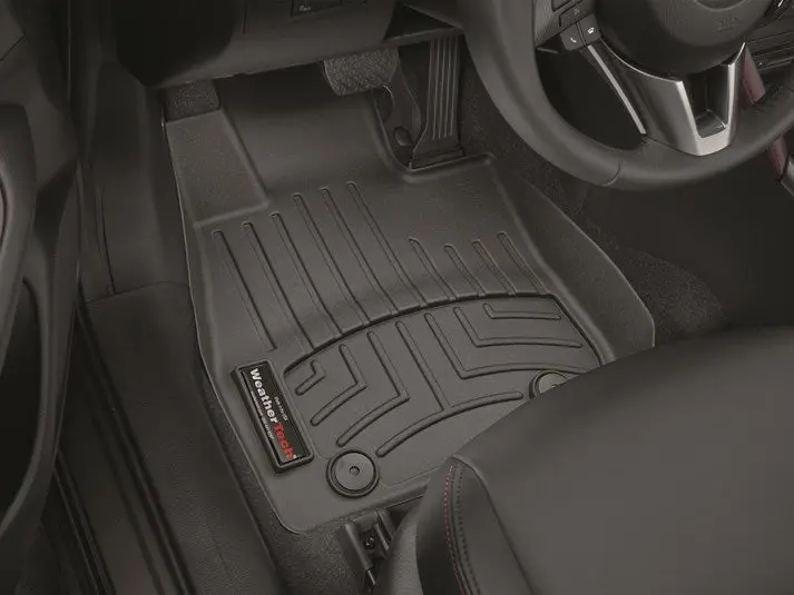 Alfombra Weathertech Bandeja Floorliner 1 Y 2 Fila Para Mazda Cx-3 2016 En Adelante Color Negro 1