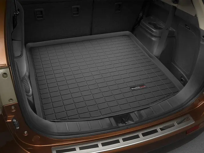 Alfombra Weathertech Para Mitsubishi Outlander 2023-2024 Incluye Cargo Liner Para El Baul En Color Negro. 1