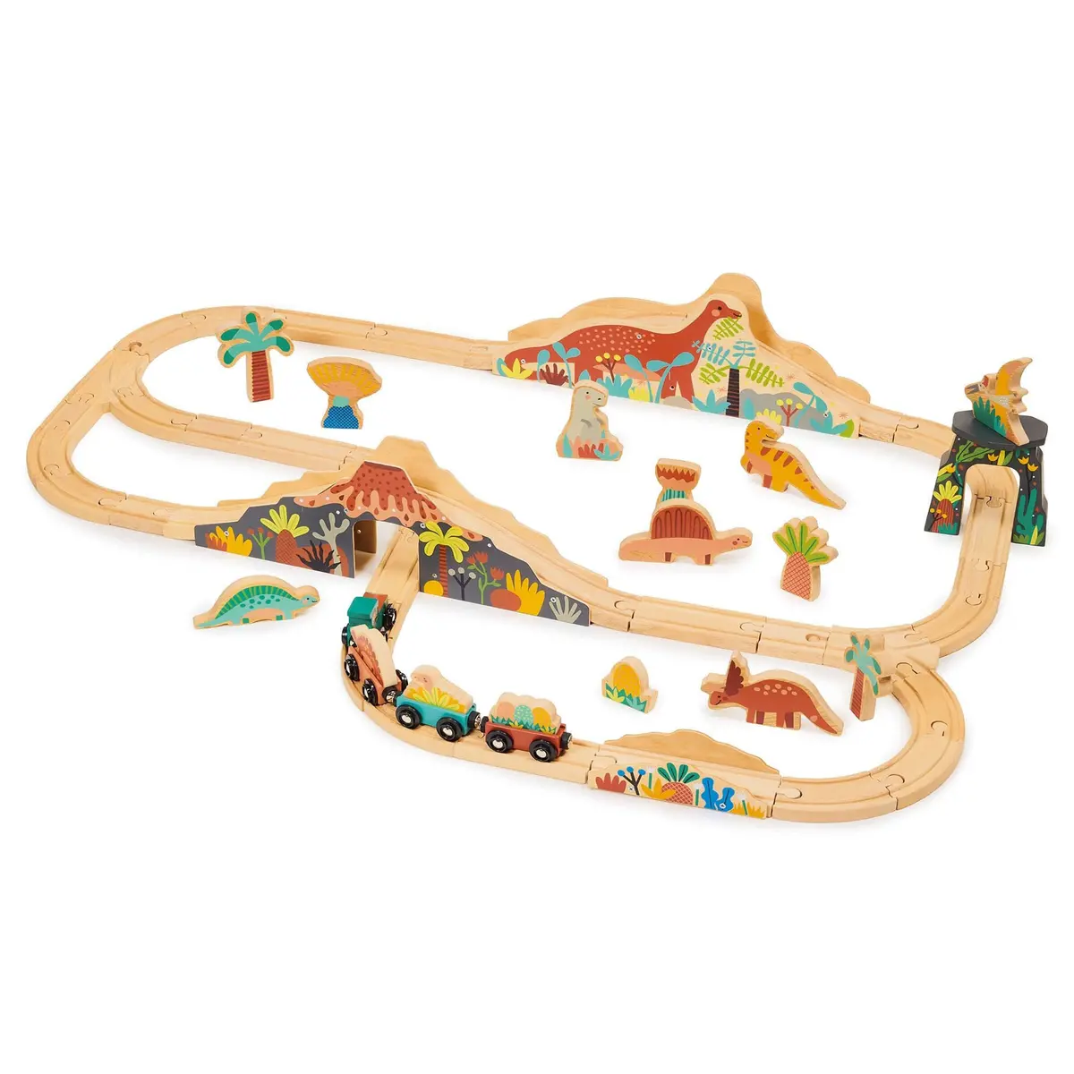 Lost World Dinosaur Railway Set 1