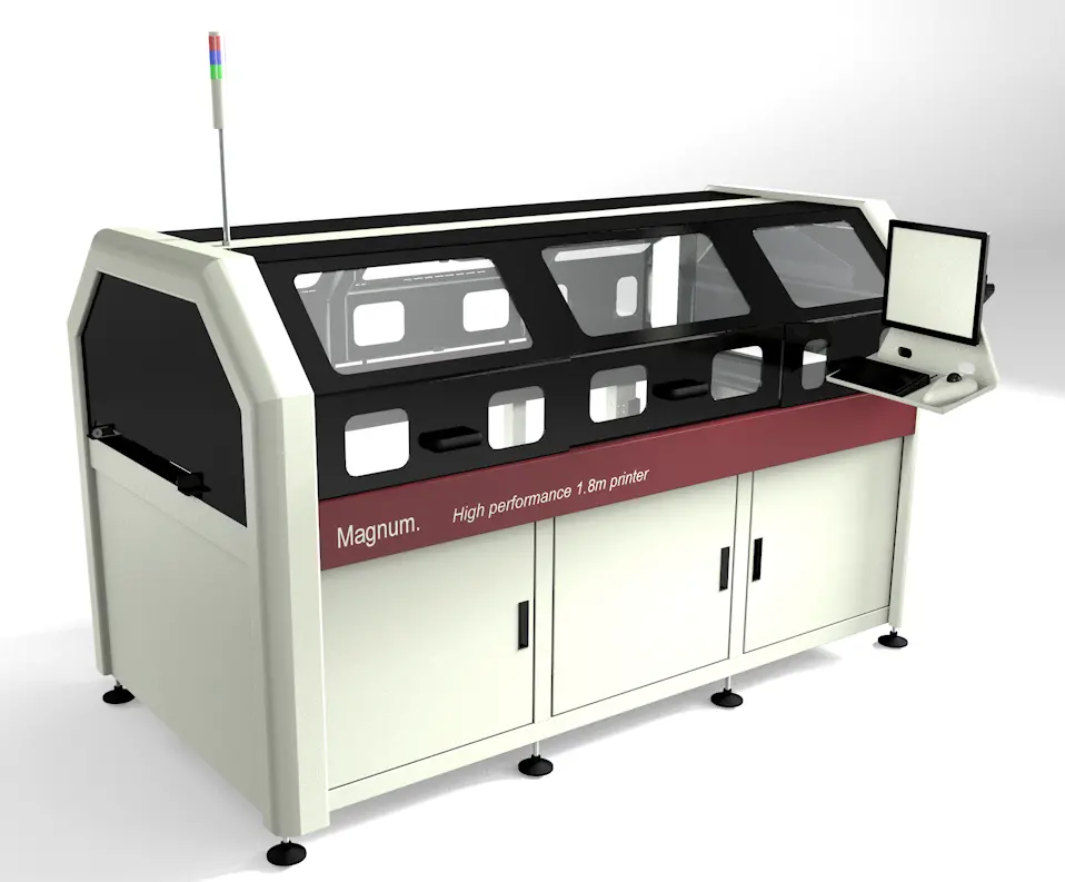 Magnum 1.8M Fully Automatic Inline Printer 1