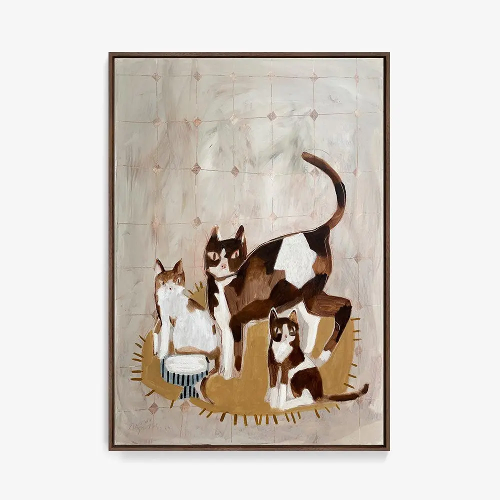 Maman Et Chatons 1