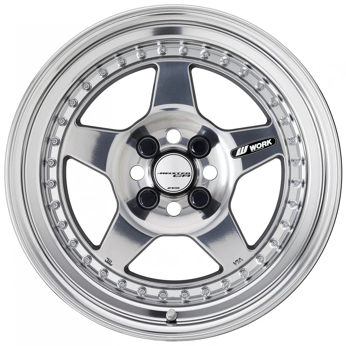 Work Meister Cr01 - 16" Wheels - Bright Buff Finish 1
