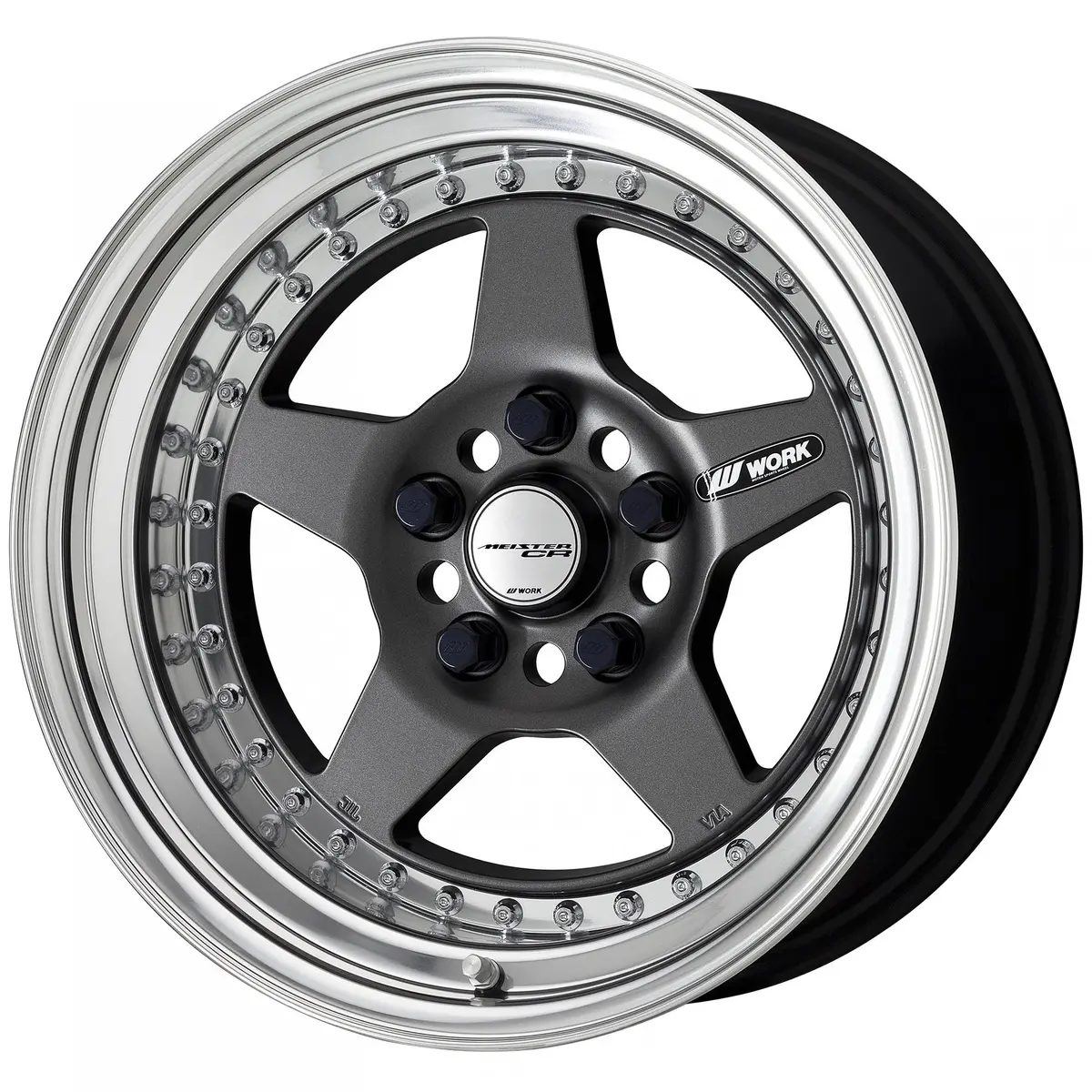 Work Meister Cr01 - 16" Wheels - Matte Gunmetal 2