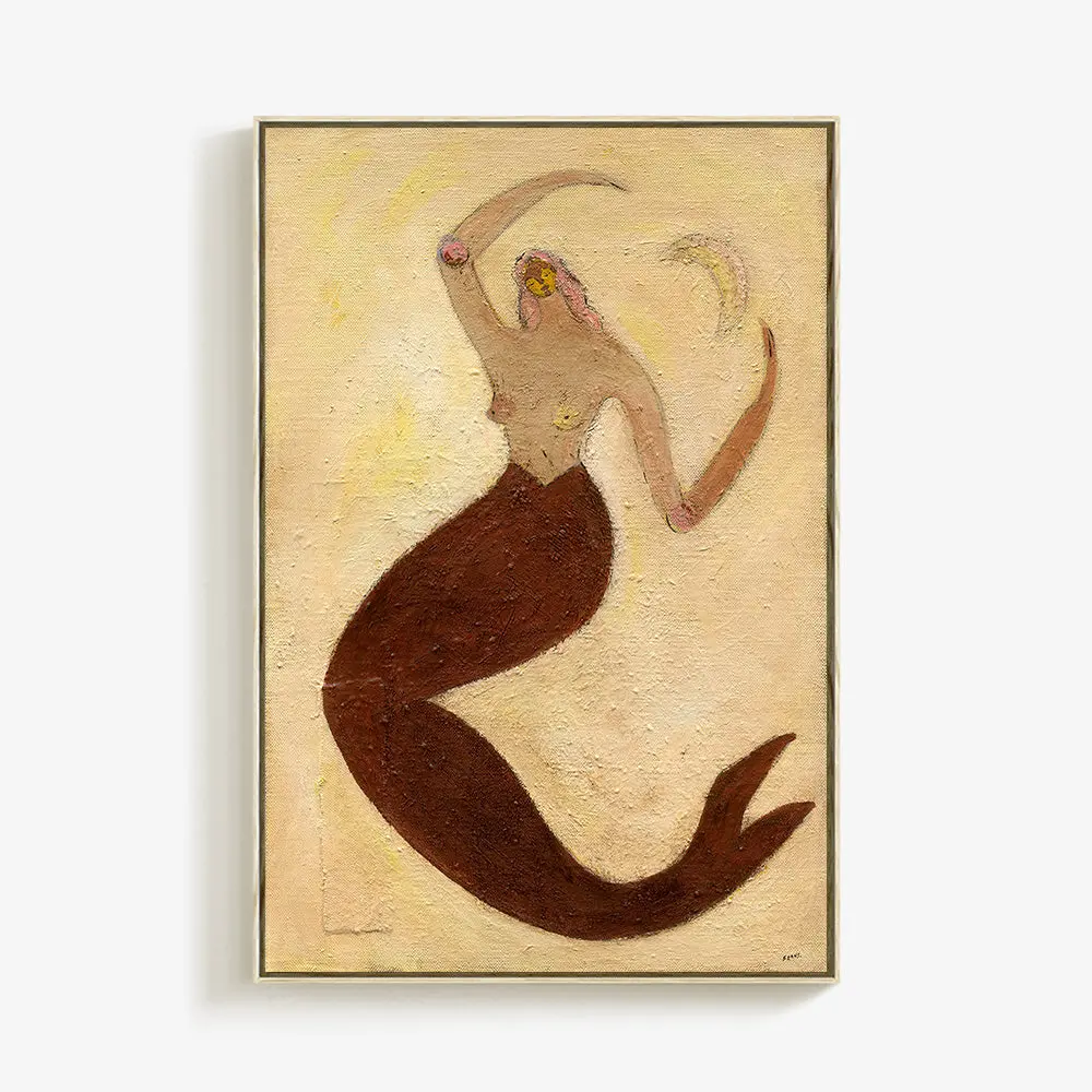Mermaid And The Crescent Moon 1