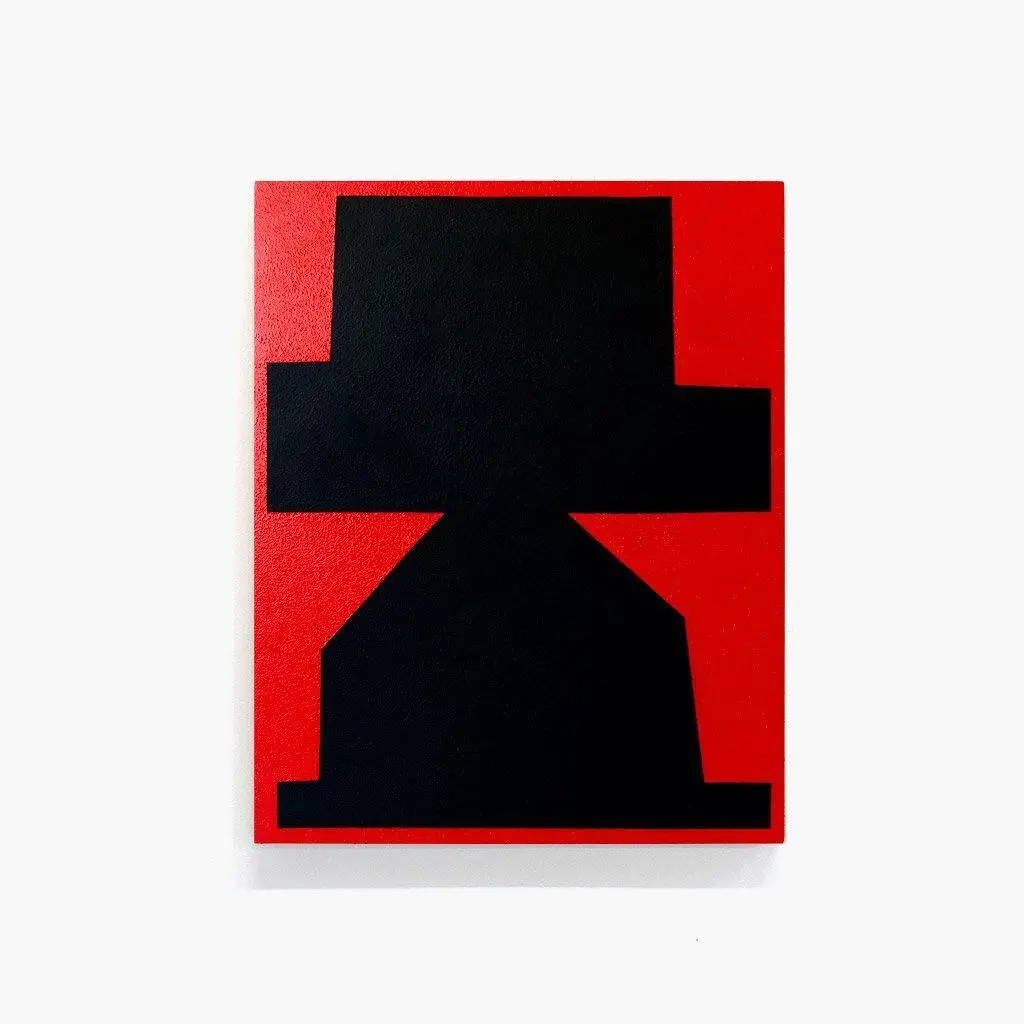Black On Red Ii 1