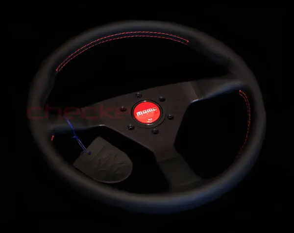 Monte Carlo - Black W/Red Stitching 1