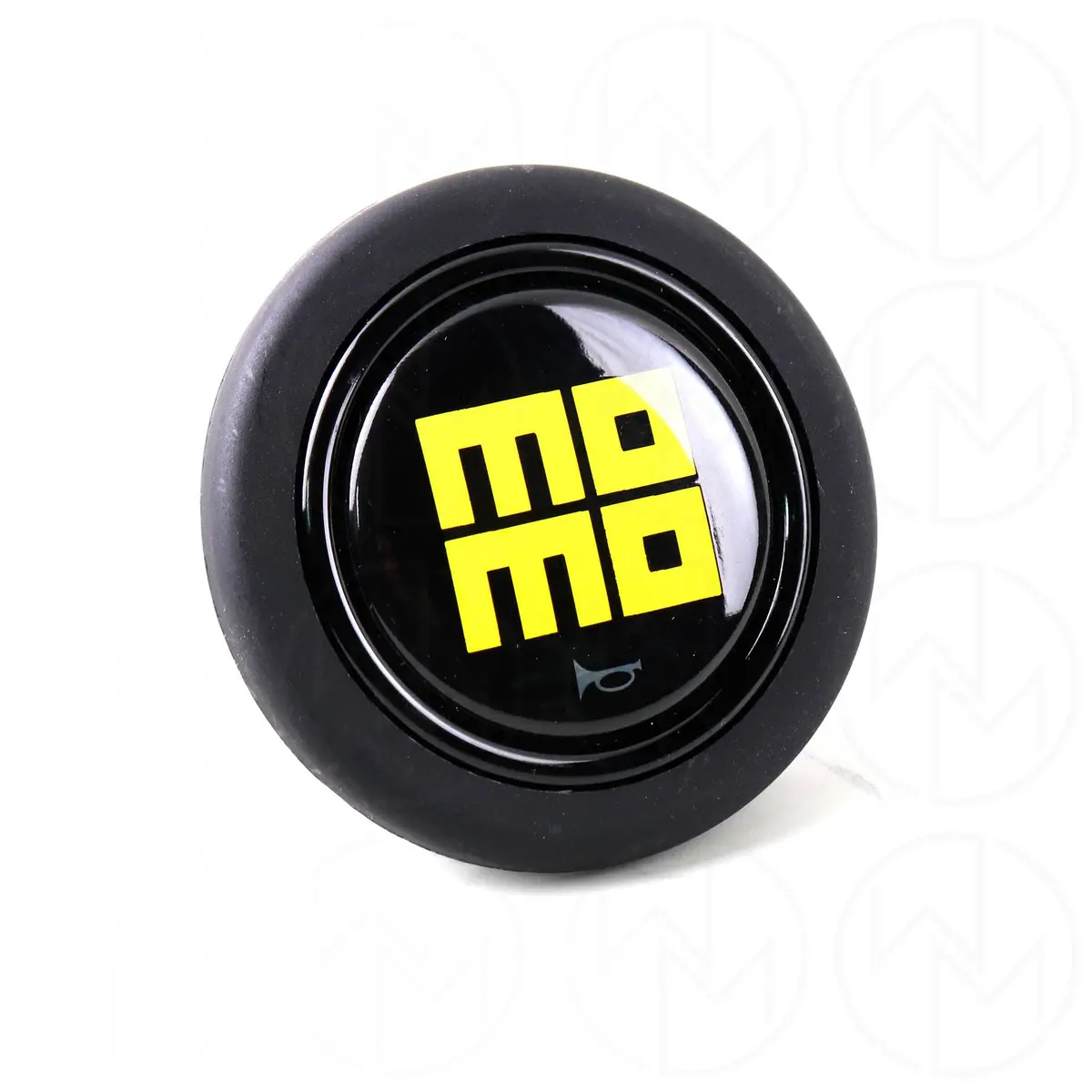 Momo Horn Button - Yellow Heritage 1