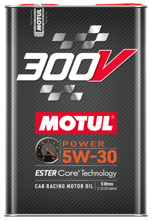 Motul Synthetic Ester Racing Oils 300V Power 5W30 - (2L) 1