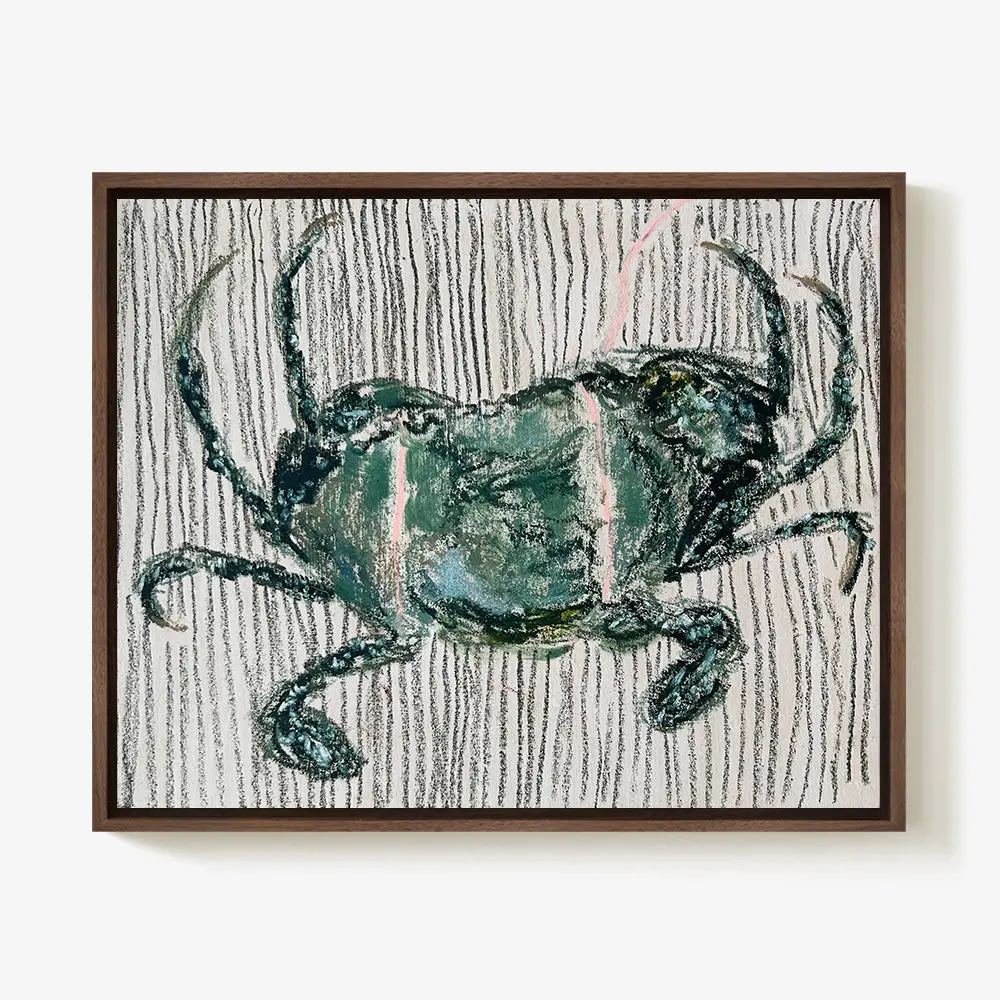 Mud Crab. Pink String. 1
