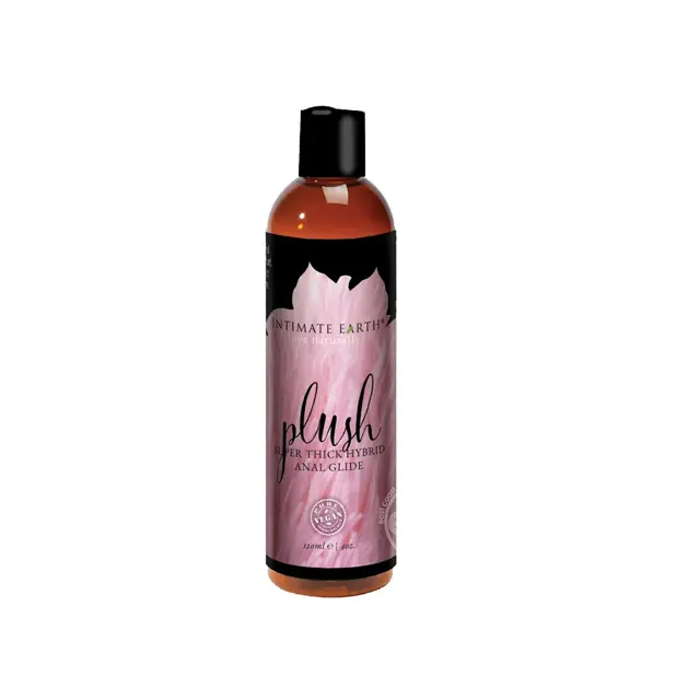 Intimate Earth Plush Hybrid Anal Glide 4Oz 1