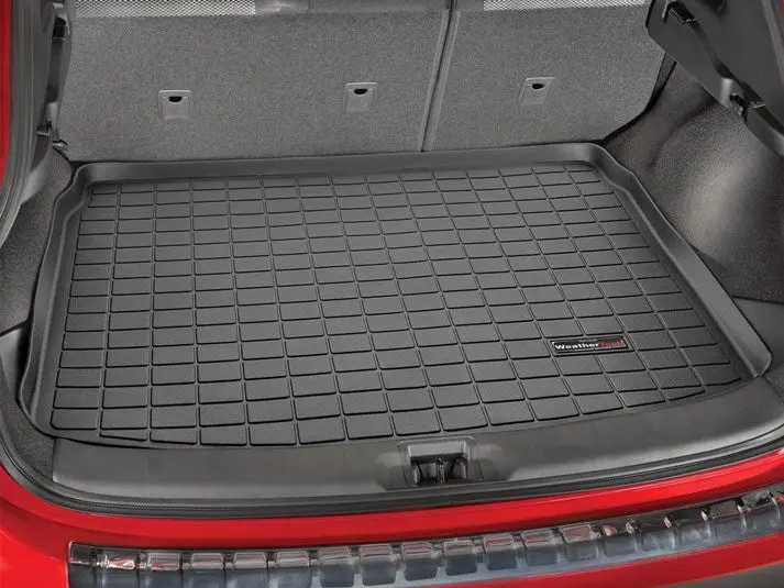 Alfombra Weathertech Para Nissan Qashqai 2014 En Adelante. Cargo Liner Para El Baul En Color Negro. 1