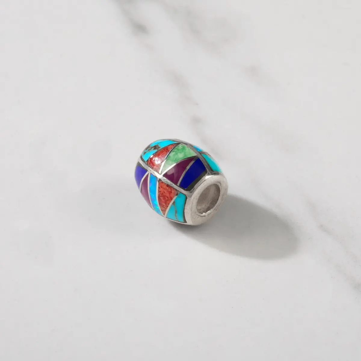Multi Gemstone Bead 925 Sterling Silver Usa Handmade Pendant 1