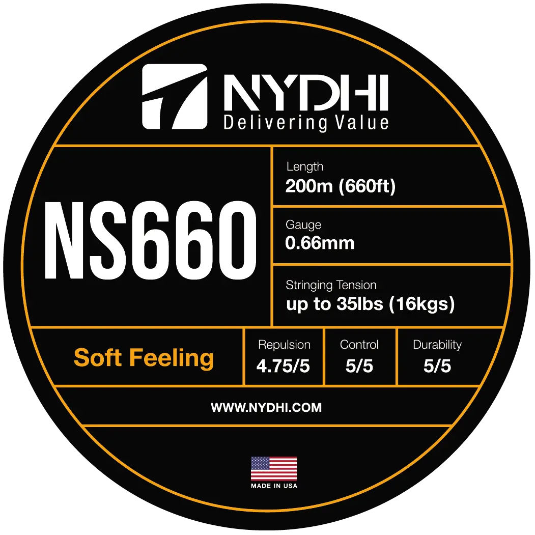 Nydhi Ns660 (Control) Badminton String Reel (200M) 1