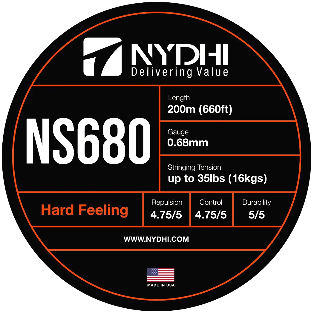 Nydhi Ns680 (Repulsion & Durability) Badminton String Reel (200M) 1