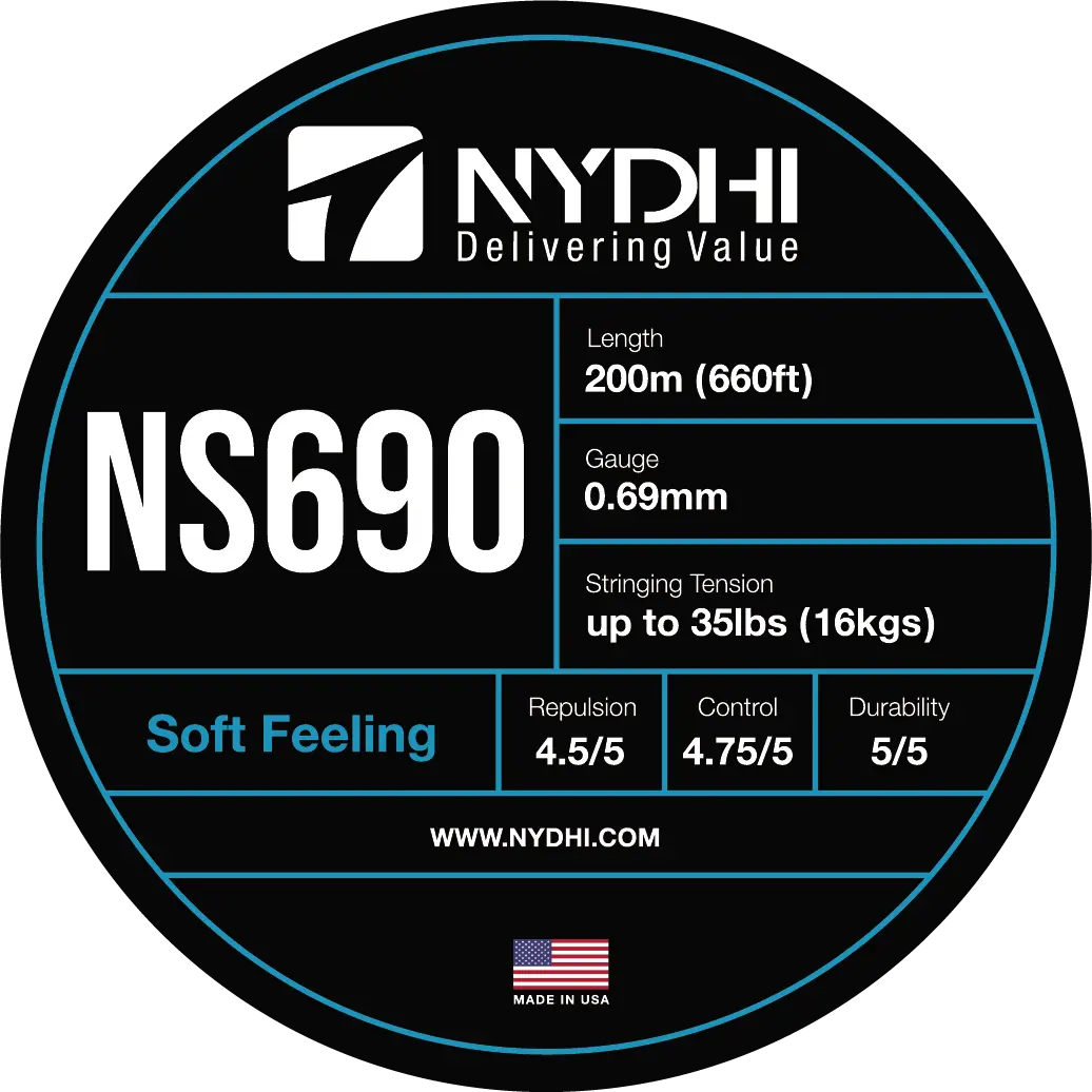 Nydhi Ns690 (Durability) Badminton String Reel (200M) 1