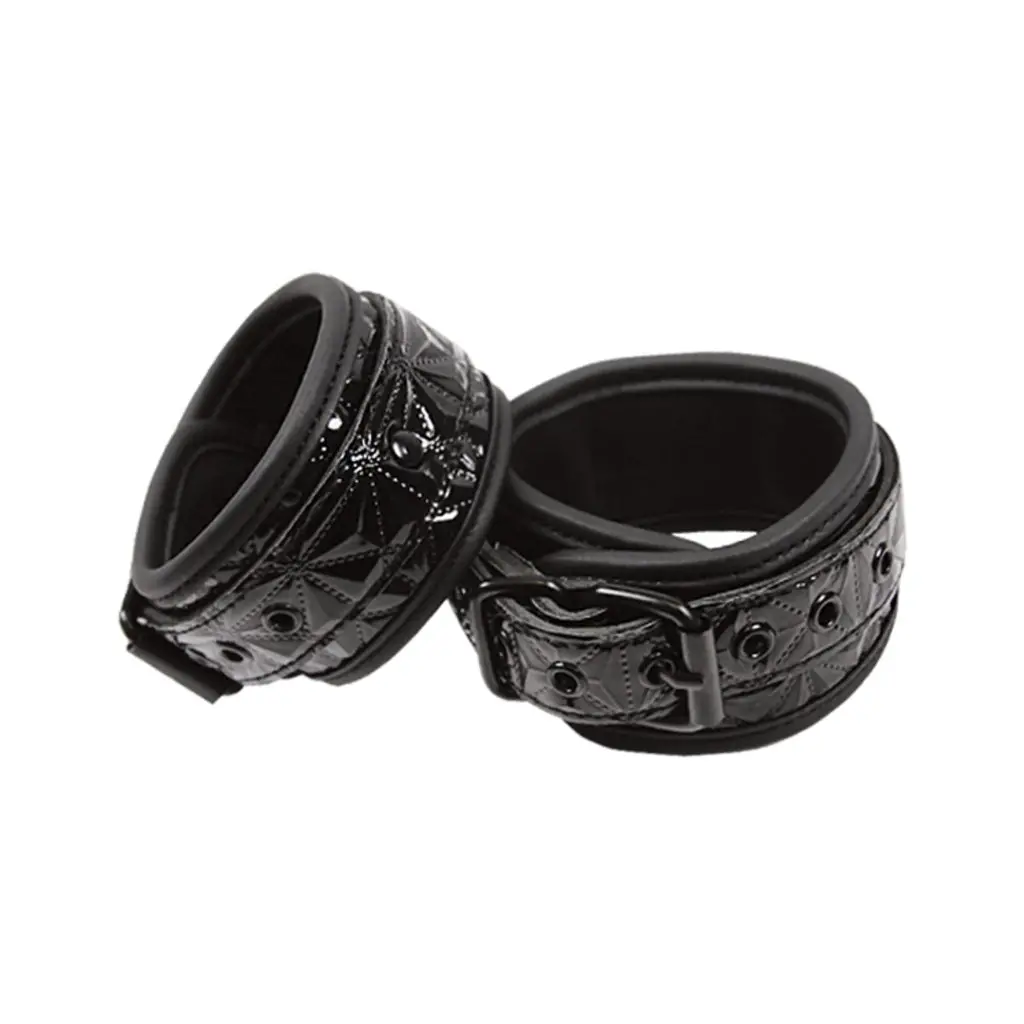 Sinful Wrist Cuffs - Black 1