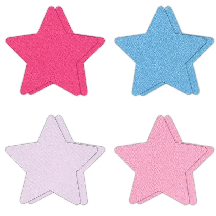 Pretty Pasties - Star Ii - Assorted - 4 Pair 1