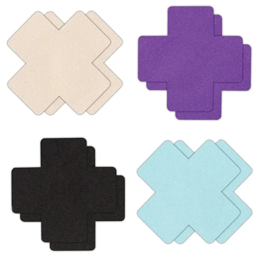 Pretty Pasties - Cross I - Assorted - 4 Pair 1