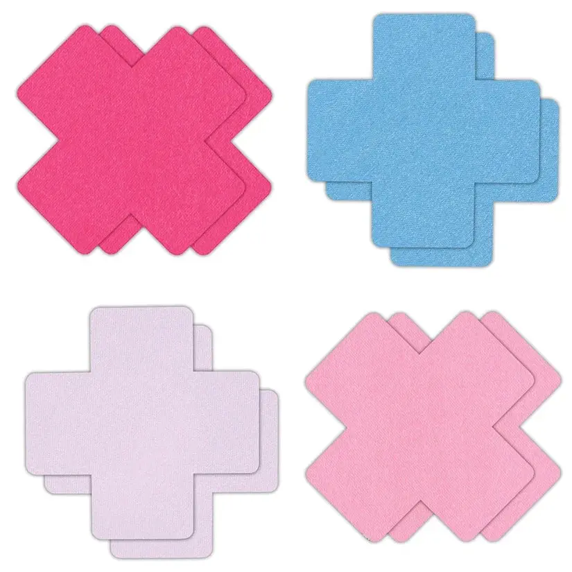 Pretty Pasties - Cross Ii - Assorted - 4 Pair 1