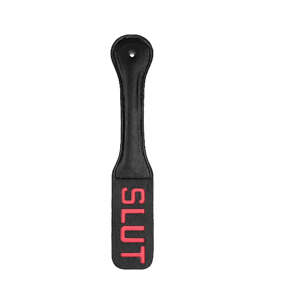 Ouch! Paddle - Slut - Black 1