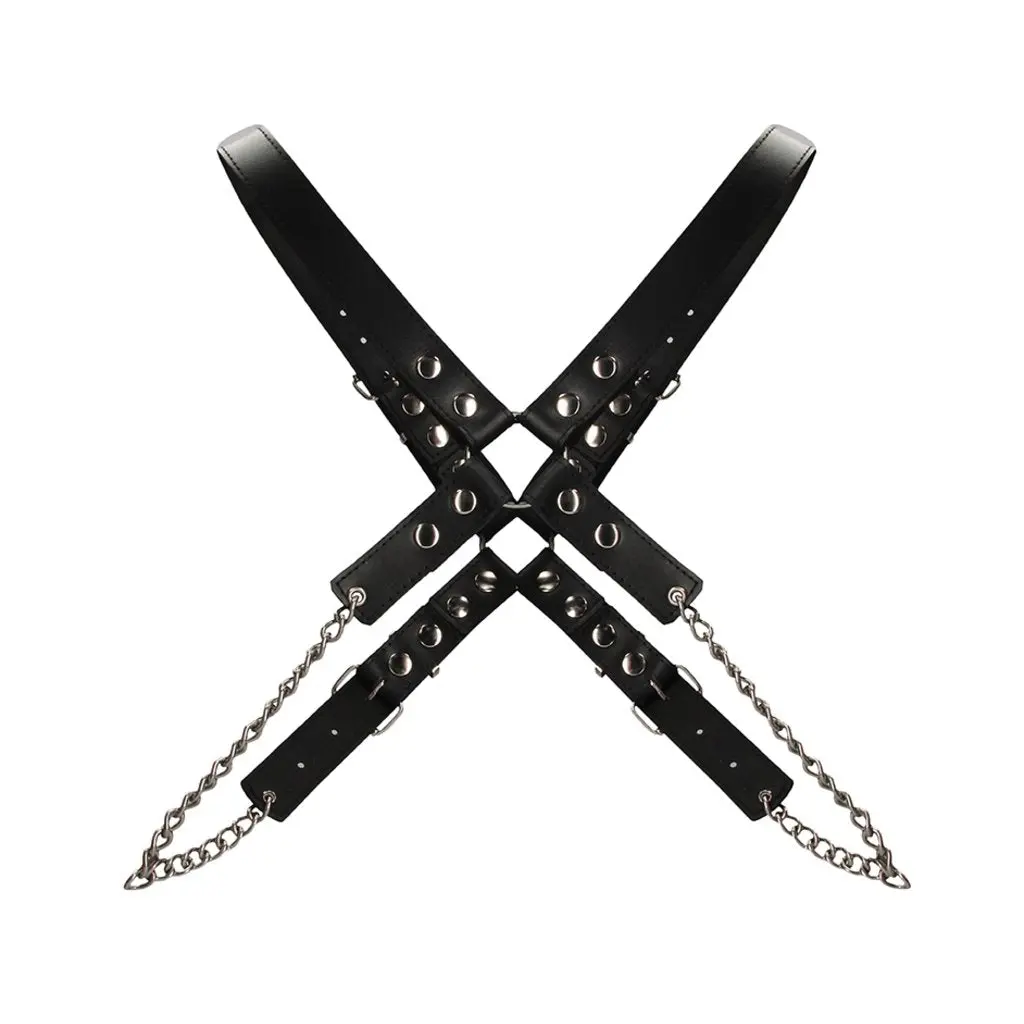 Men's Chain Harness - One Size - Black 1