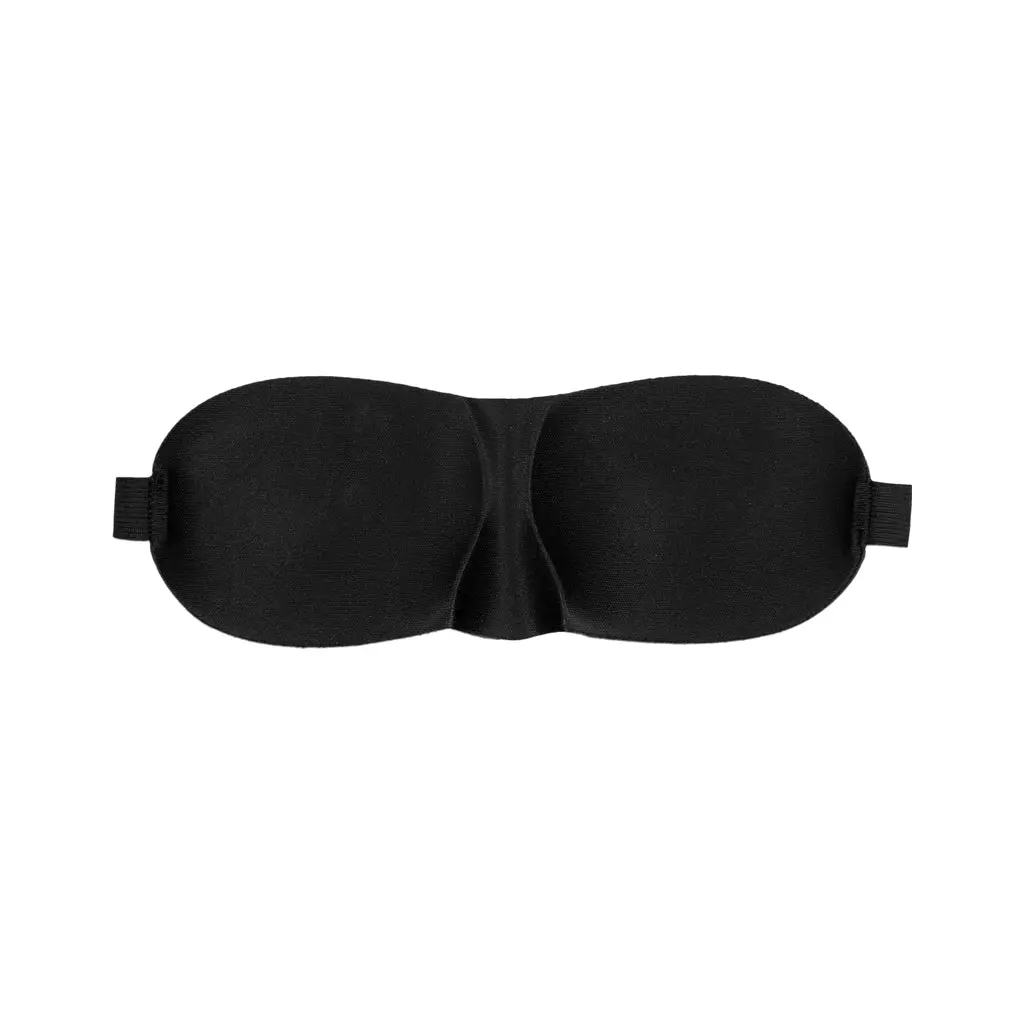 Satin Curvy Eye Mask - With Elastic Straps 1