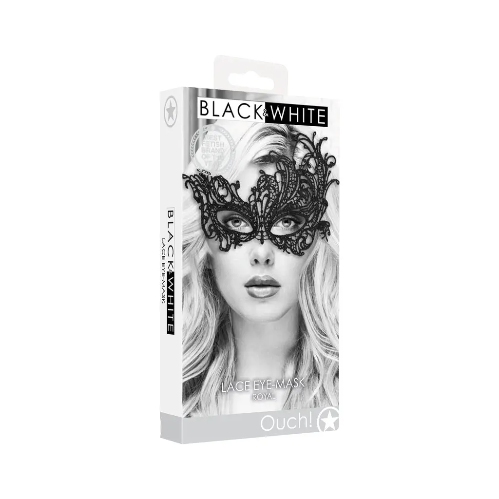 Lace Eye-Mask - Royal 1