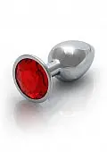 Round Gem Butt Plug 1