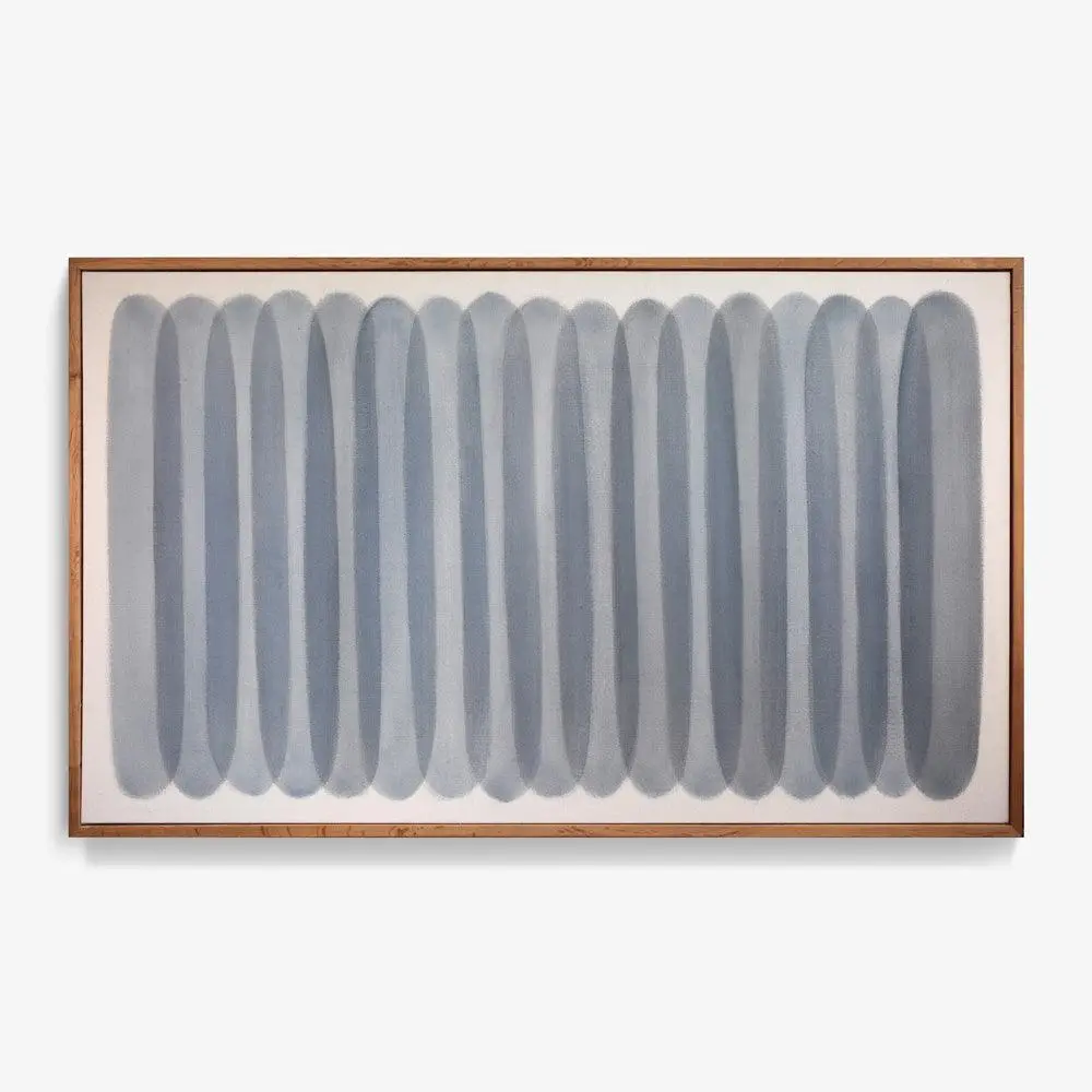 Ovals In Blue Grey 1