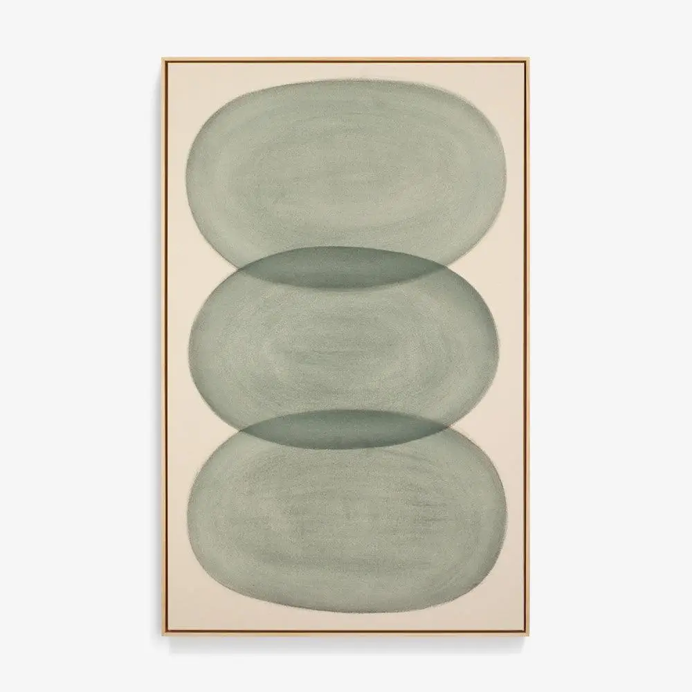Ovals In Grey Sage N.2 1