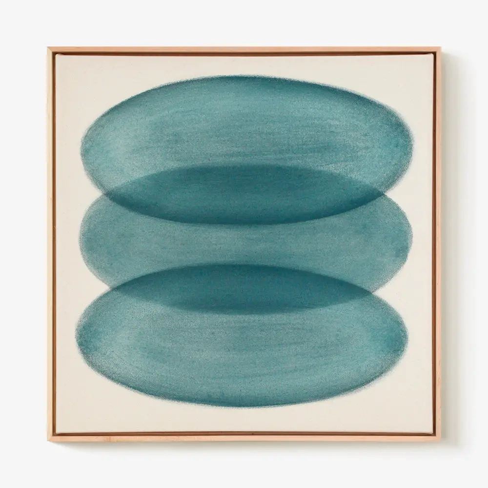 Ovals In Teal N. 5 1