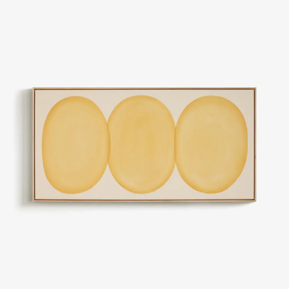 Ovals In Yellow Ochre No. 7 1