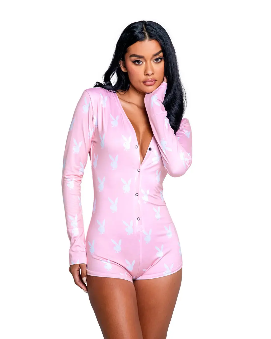 Playboy Slumber Bunny Romper 1