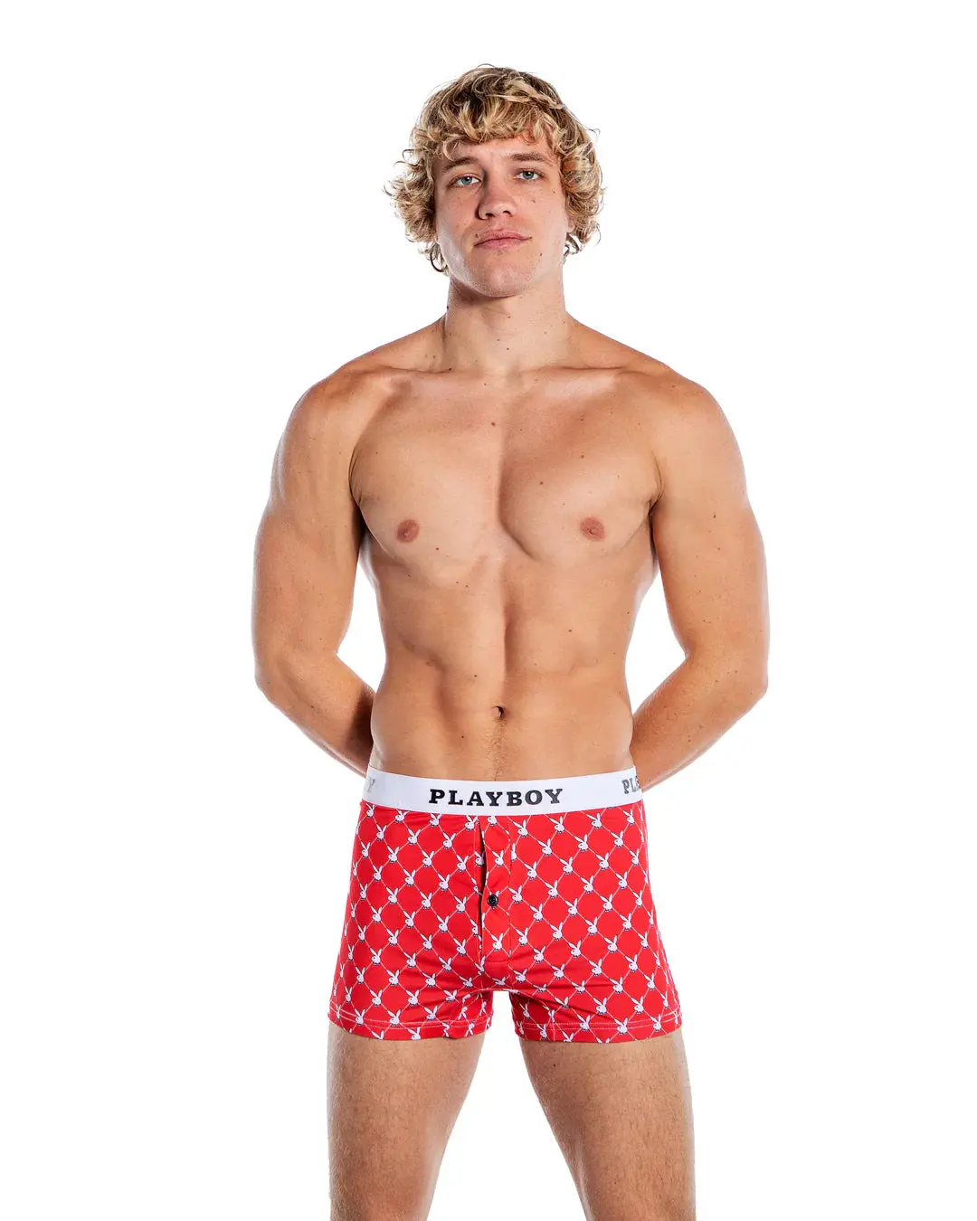 Playboy Mens Argyle Boxer Briefs 1